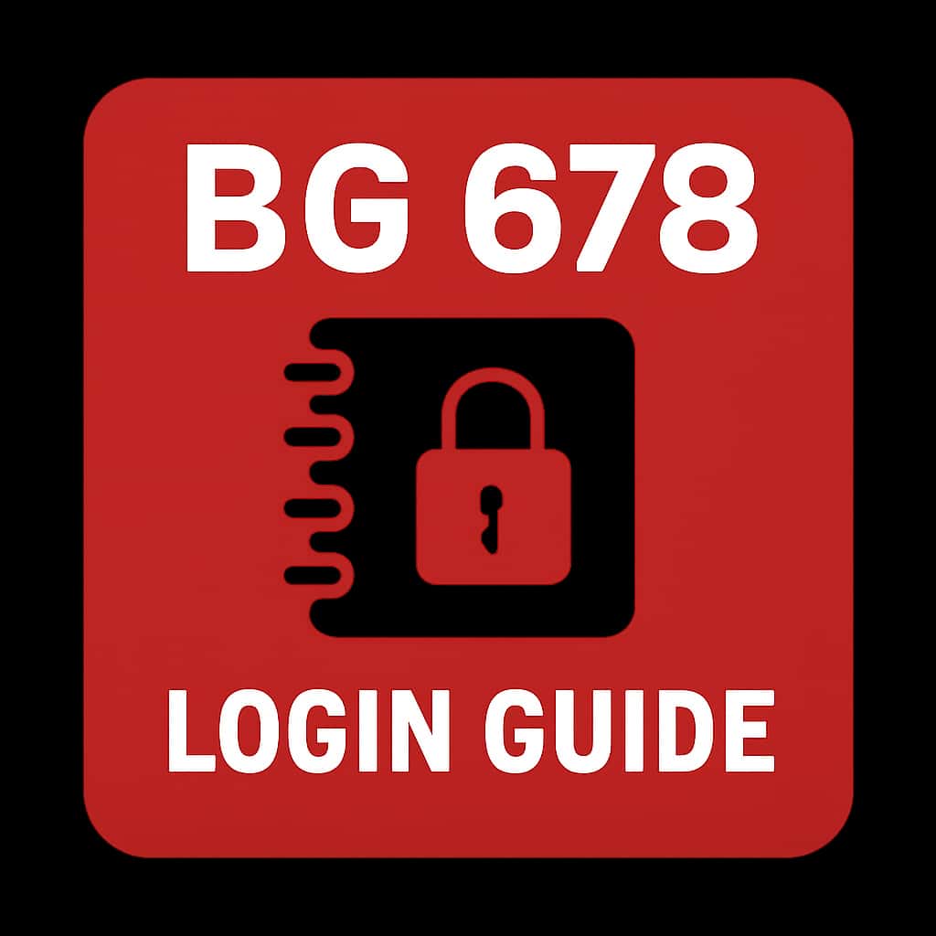 Icon representing BG 678 Login Guide.