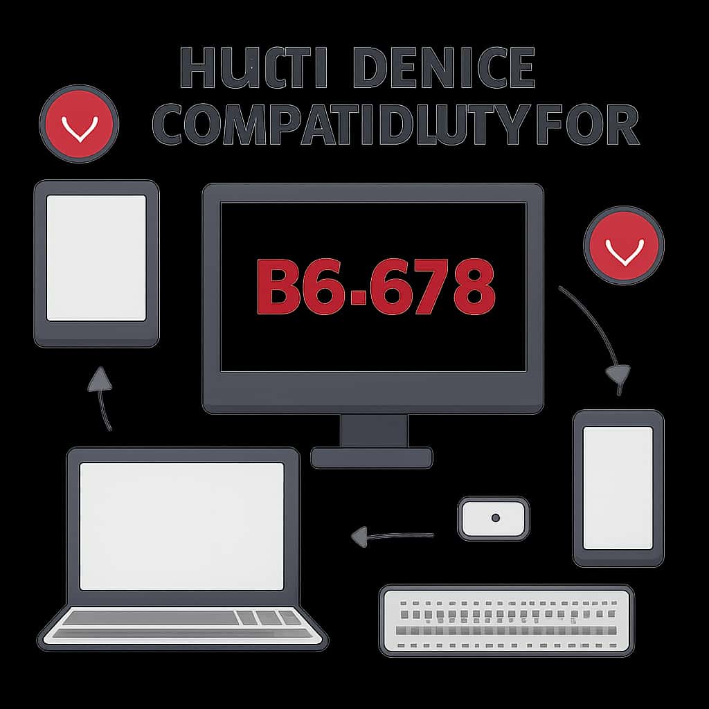 Diagram illustrating multi-device compatibility for BG 678.