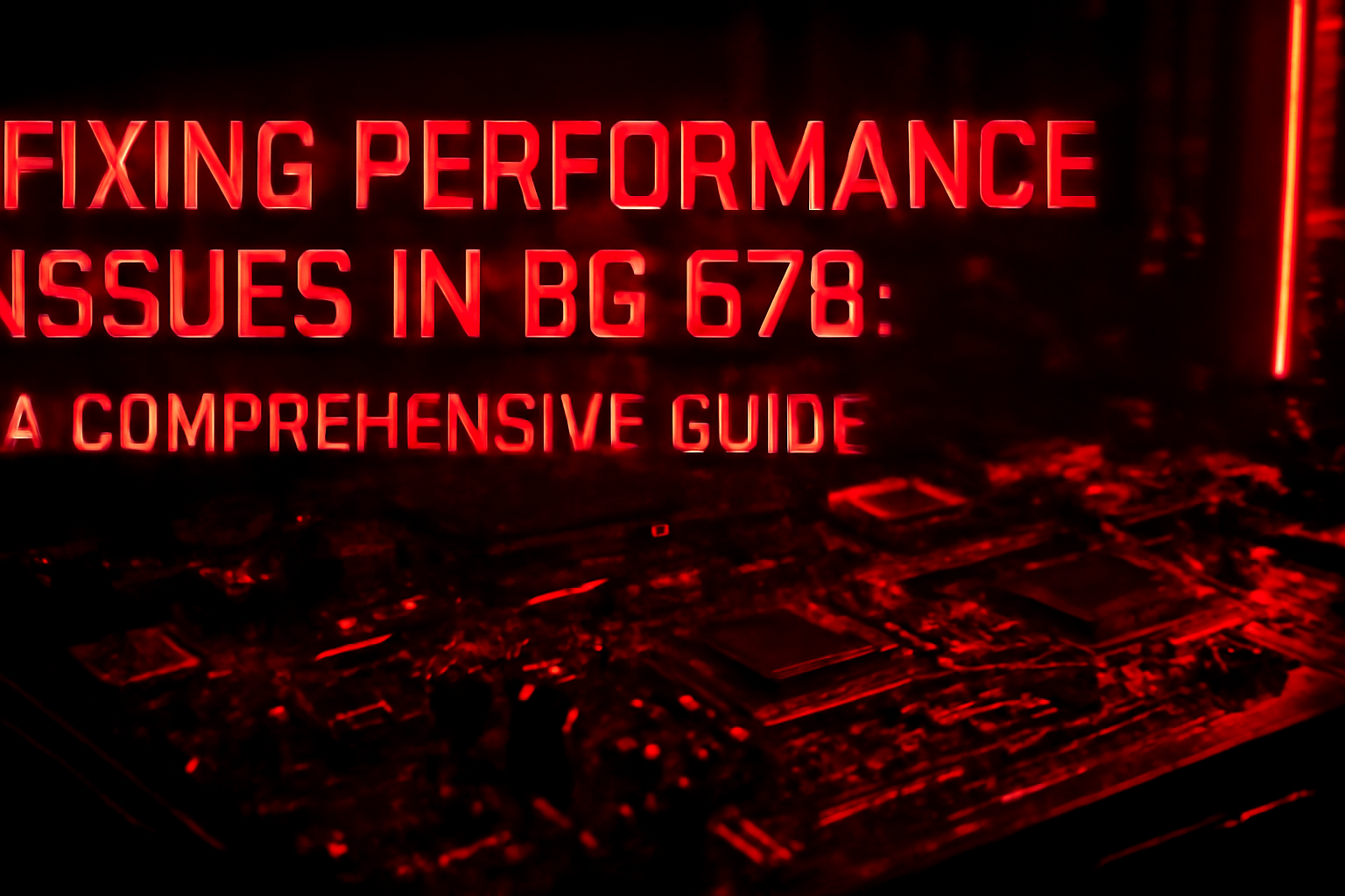 An informative display of the BG 678 Release Schedule in a high-tech setting.