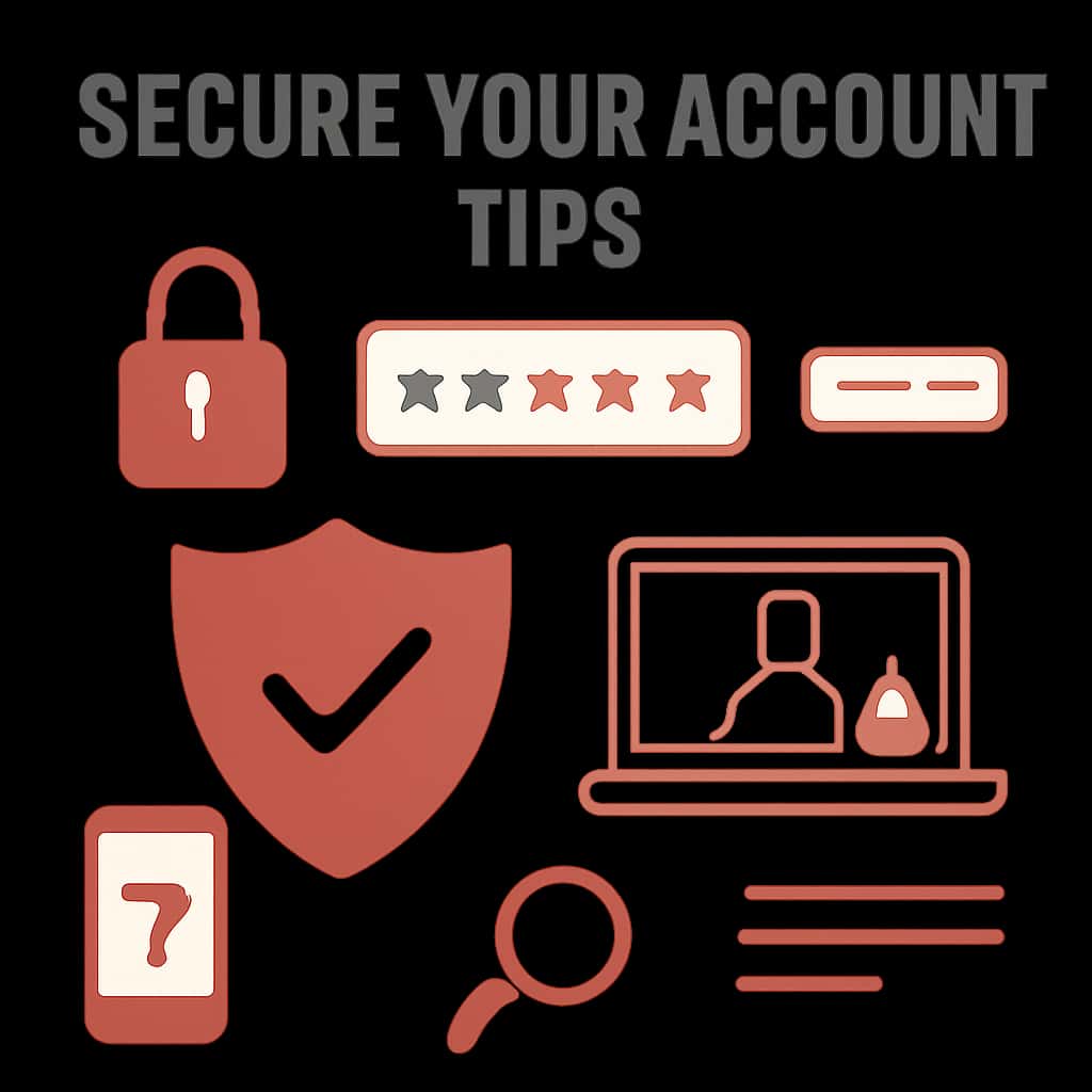An educational diagram detailing the steps to secure BG 678 accounts.