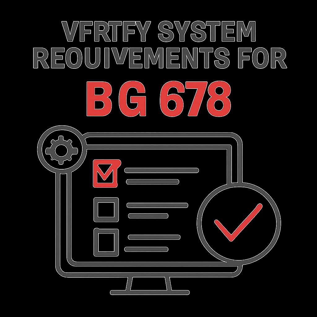 Illustration of BG 678 installation process